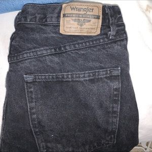 Black Wrangler Jeans